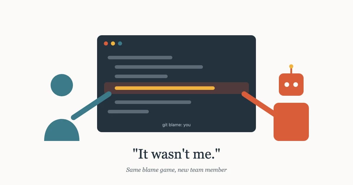The AI Wrote the Bug, Then Blamed Me