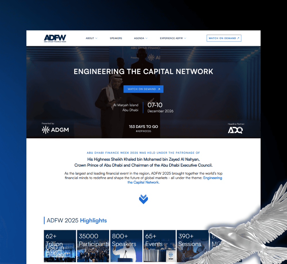 Dynamic Event Homepage