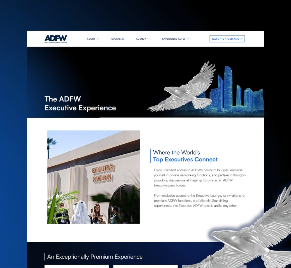 Executive Experience Portal