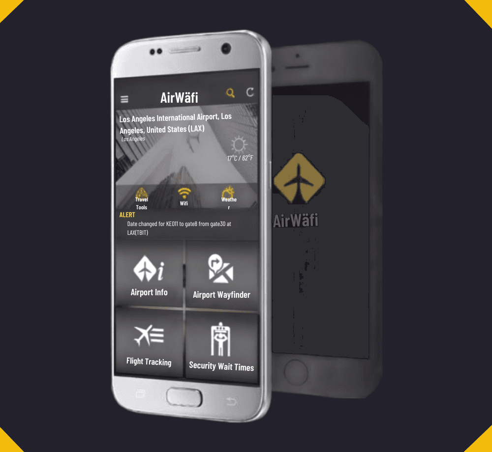 WiFi, Wayfinding & Security Wait Times