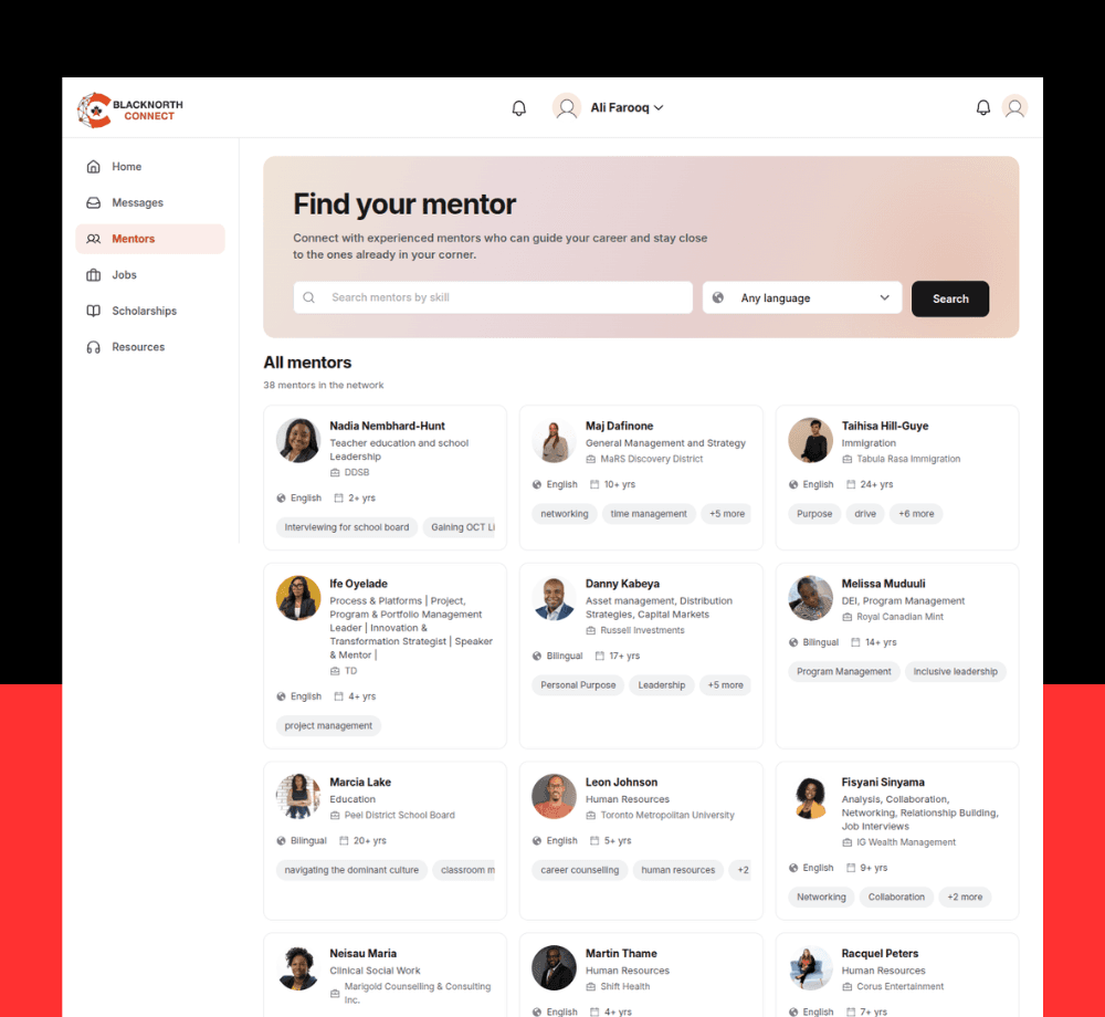 Mentor Directory & Matching