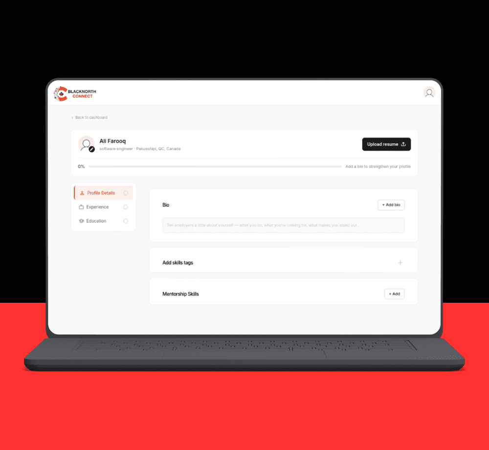 Profile Builder & Account Settings