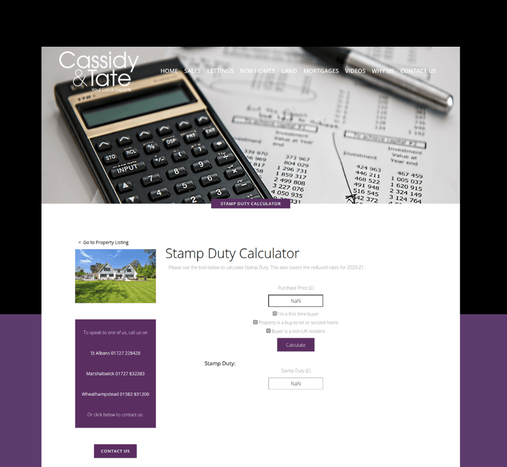 Stamp Duty Calculator