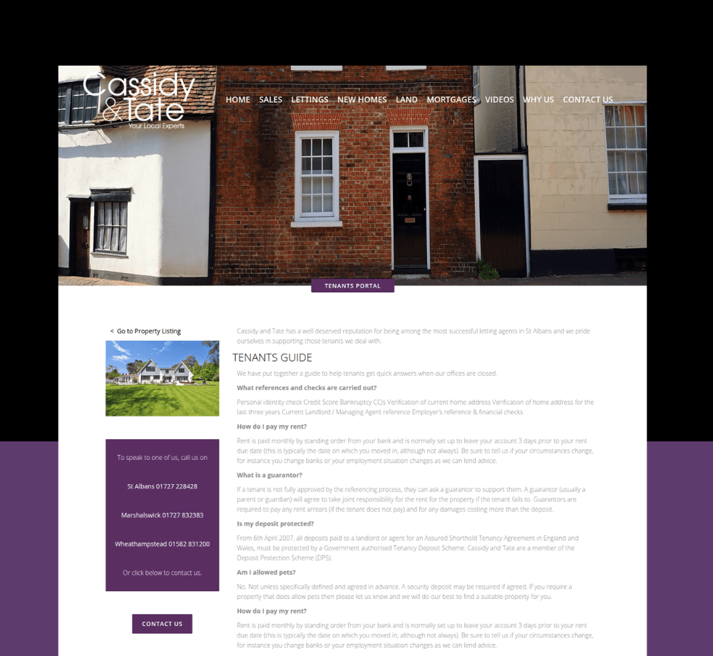 Tenants Portal