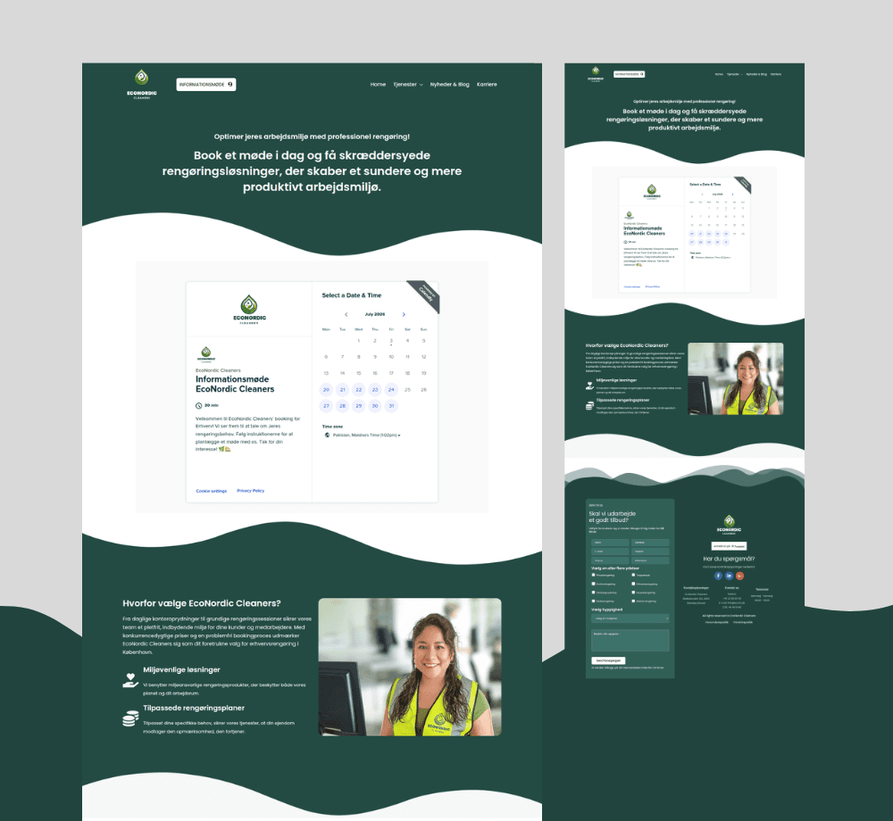 Secure Form & Booking Delivery