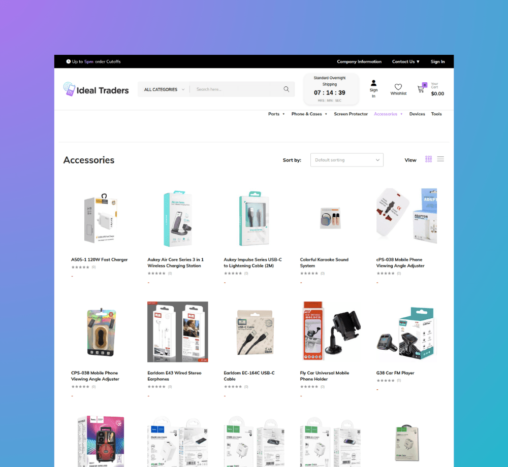 Mobile-First Responsive Design