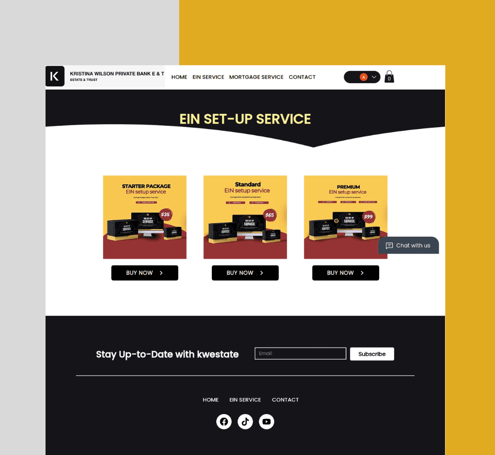 Tiered Service Packages
