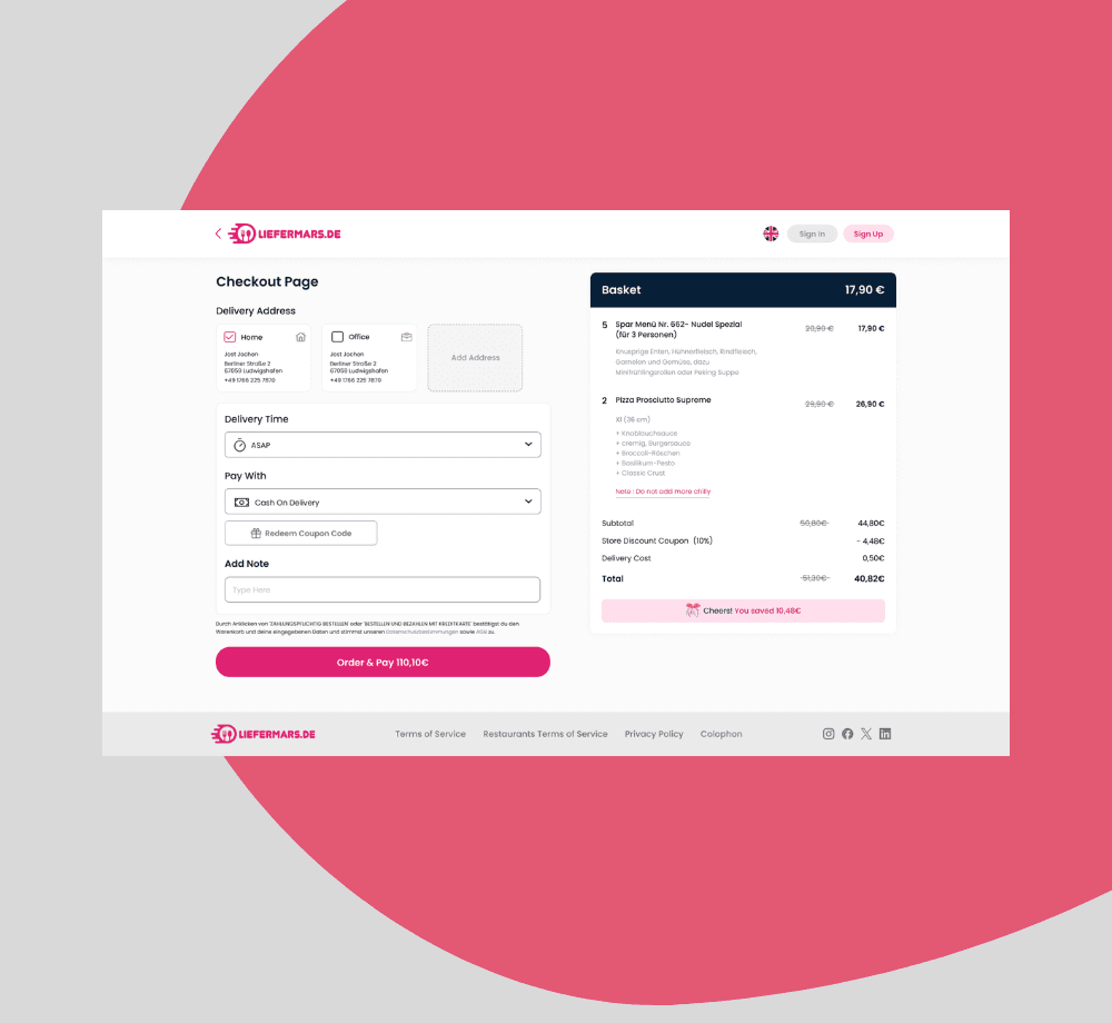 Guided Checkout Flow