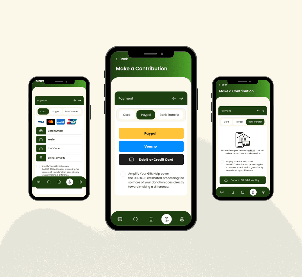 Secure Donations Flow