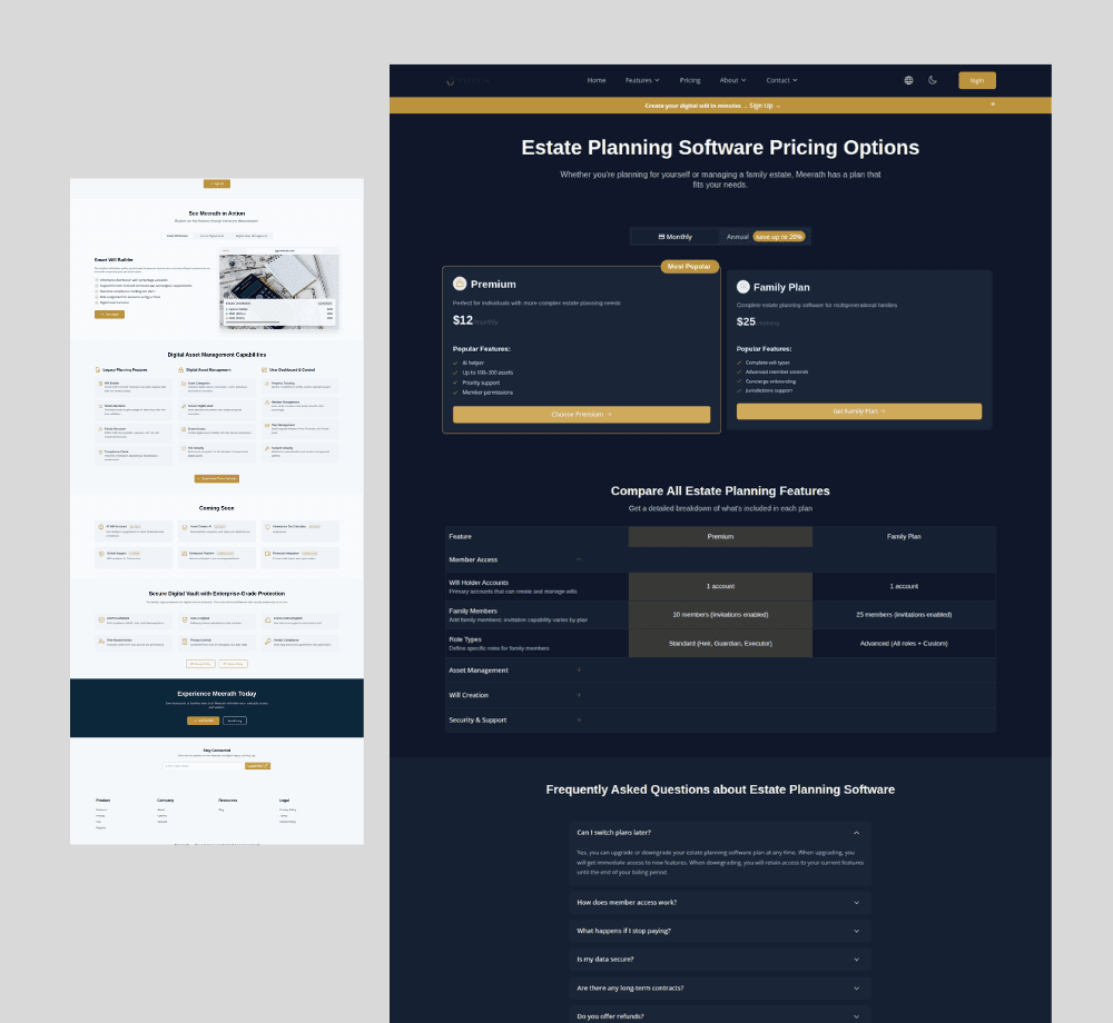 Pricing & Feature Comparison